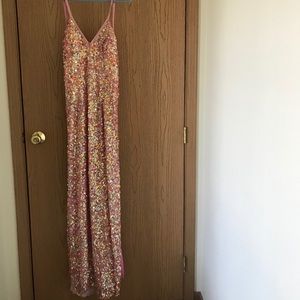 • Sequin Formal Dress •